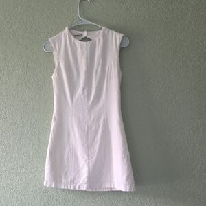 Abercrombie & Fitch White Sheath Mini Dress